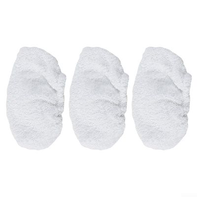 3 Mop Pad Refills for PAEU0318 PowerFresh Mop Series, Reusable Microfiber with Enhanced Edge Scrubbing for Baseboards