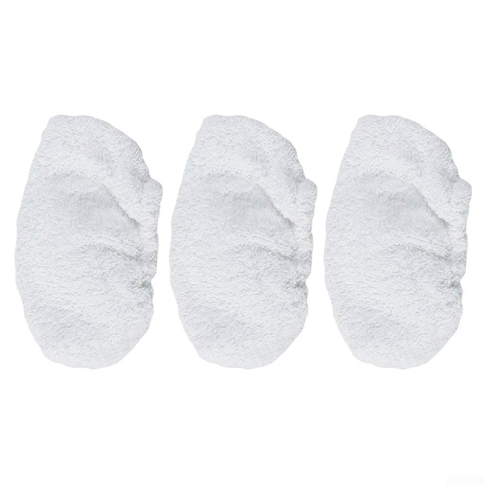 3 Mop Pad Refills for PAEU0318 PowerFresh Mop Series, Reusable Microfiber with Enhanced Edge Scrubbing for Baseboards
