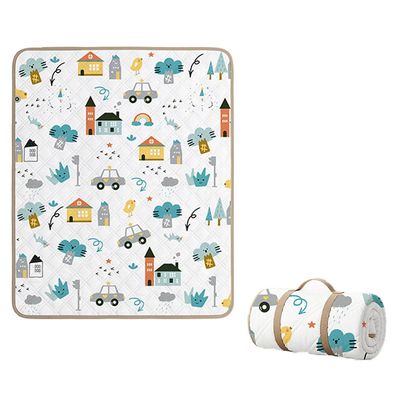 TBATM Portable Waterproof, Sand-Resistant Folding Picnic Blanket, 150 x 200 cm