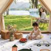 TBATM Portable Waterproof, Sand-Resistant Folding Picnic Blanket, 150 x 200 cm view 2