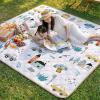 TBATM Portable Waterproof, Sand-Resistant Folding Picnic Blanket, 150 x 200 cm view 3