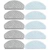 Mop Pads for Deebot OZMO T10/T10 Plus, Reusable Microfiber Robot Vacuum Mop Pads, 10-Pack view 1