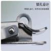 YAYDAFSHSAI Double Roller Catch, 304 Stainless Steel, 90/180-Degree Double-Spring Toggle Latch, Silver, 2-Pack (2503a) view 3