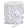 Akozon 10 m Iridescent Rectangular Acrylic Bead Garland for Weddings and Festivals view 3