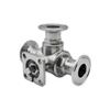 1.5–4 in. Tri-Clamp T/L-Port Ball Valve, 304/316L Stainless Steel view 1