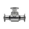1.5–4 in. Tri-Clamp T/L-Port Ball Valve, 304/316L Stainless Steel view 3