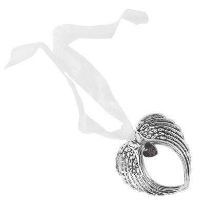 Unique Angel Wing Ornament with Inspirational Words