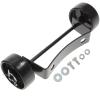 LIFKICH Gas Patio Heater Replacement Wheels with Metal Casters, Includes Screws view 1