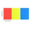 Yunmeryker Football Referee Cards, Official Warning Cards, Yellow and Blue, Versatile for Tournaments and Recreational Games view 3