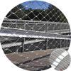 304 Stainless Steel Cable Mesh, 10 x 10 cm, 2 mm Wire, Flexible, for Balconies, WGHGCF (1 x 8 m/3.3 x 26.2 ft) view 2