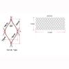 304 Stainless Steel Cable Mesh, 10 x 10 cm, 2 mm Wire, Flexible, for Balconies, WGHGCF (1 x 8 m/3.3 x 26.2 ft) view 3