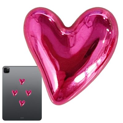 Heart-Shaped Refrigerator Magnets