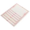 Alasum 6 Sheets Pink A4 Certificate Paper with Rounded Corners, Writable and Printable, Blank Award Sheets for School Prizes and Honors view 1