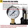 Manual Hydraulic Test Pump with Pressure-Reducing Valve and Pressure Gauge view 3