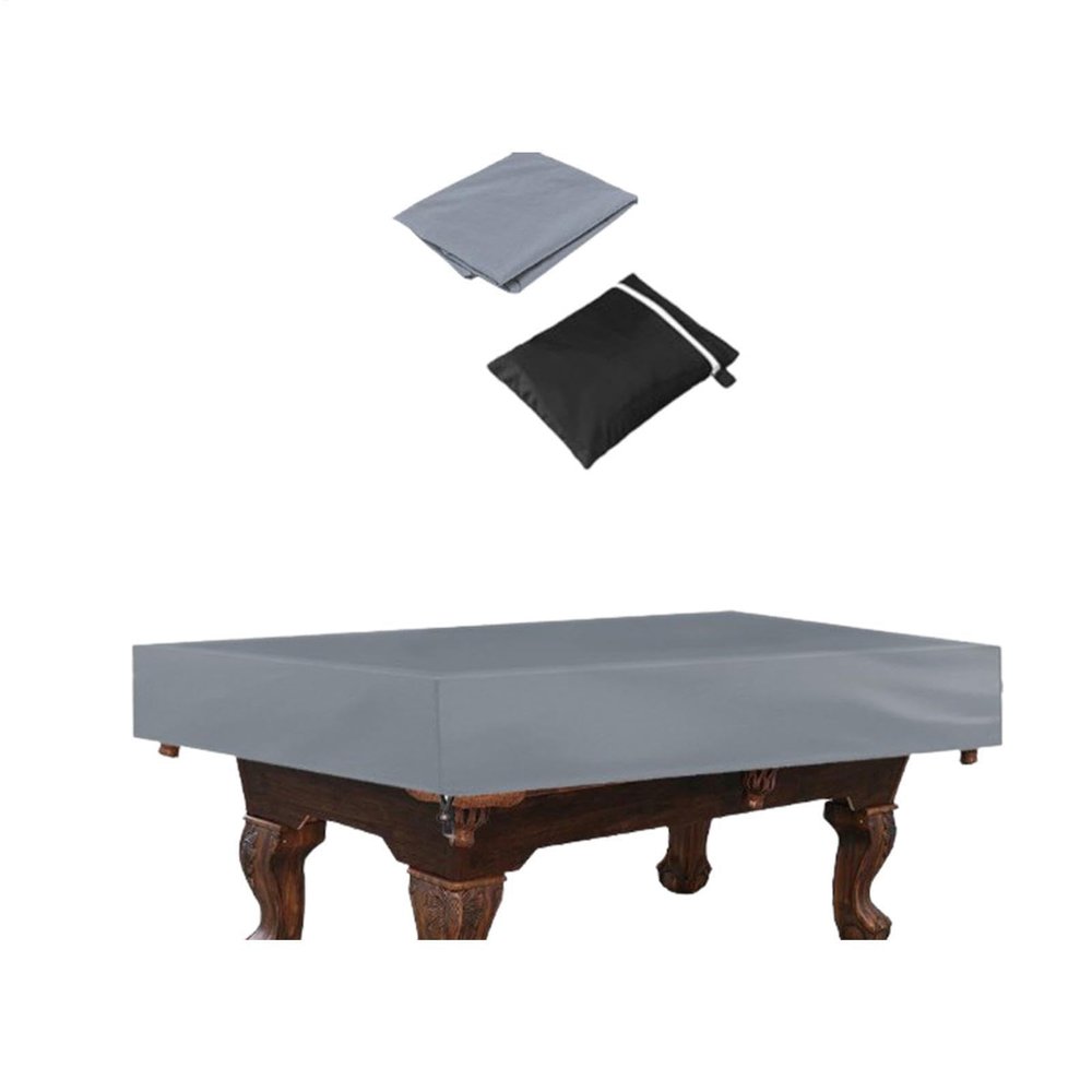 2.4 m Pool Table Cover, Waterproof 210D Oxford Fabric, Durable
