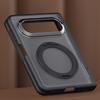 Huawei Pura X Max Case, Shockproof Slim Matte Case with Built-In Screen and Full Hinge Protection, Black Anti-Peeping view 4