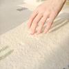 PIZZZENO Round Cream-Style Shaggy Rug, Soft and Thick, 250 x 250 cm view 2