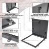 Galvanized Steel Roof Hatch with Alloy Frame view 4