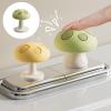 Cartoon Mushroom-Shaped Toilet Flush Button for Nail Salons and Bathrooms view 2