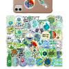 Eco-Friendly Stickers | 50 Reusable Natural Green Stickers view 1