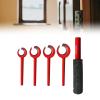 Aolidsive 4-Piece Hinge Adjustment Wrench Set, Hardened Steel, Rubber Grip view 2