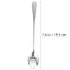 PACKOVE 2-Piece Stainless Steel Spoon Set view 2