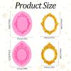 2-Piece Mini Vintage Frame Silicone Mold view 2
