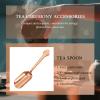 SEWACC Stainless Steel Tea Spoon and Scoop - Rose Gold view 4