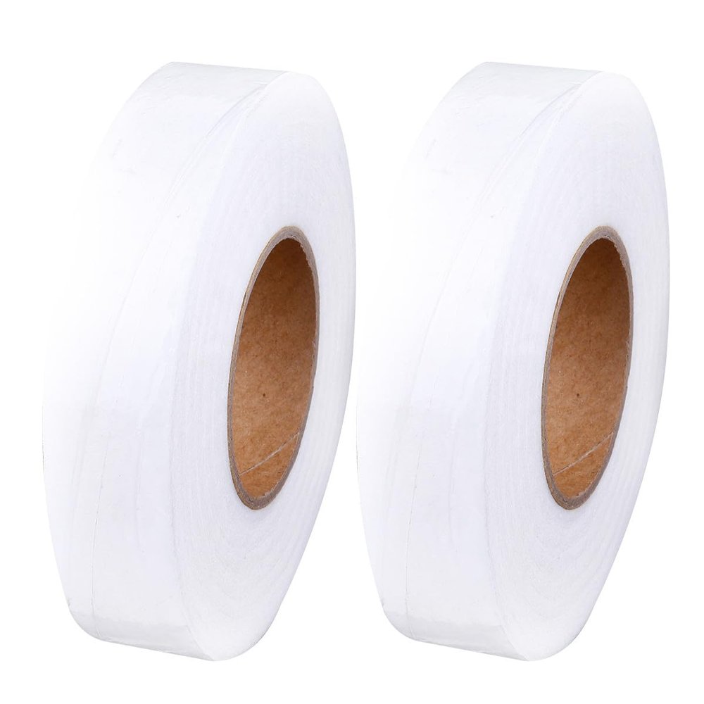 Generic Double-Sided Iron-On Hem Tape, White, 2 Pieces