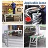 Work Platform with 400 kg Load Capacity and Adjustable Height, 5 Height Settings (C, 200 x 40 cm) view 2