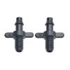 GONMPJZR Misting Spray Cooling System, 50-Piece Set, 4/7 mm Threaded Connector, 1/4-Inch Irrigation Barbs, Drip Connectors view 1