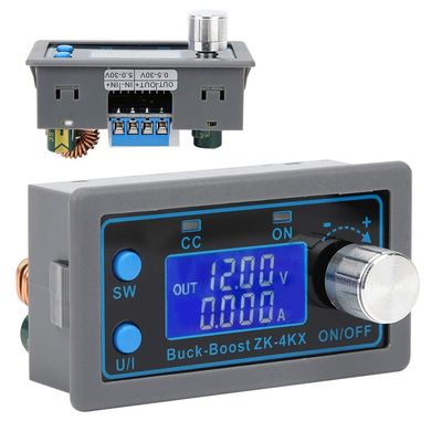 Eujgoov DC-DC Boost Converter Module, 0.5–30 V, 4 A, LCD Display