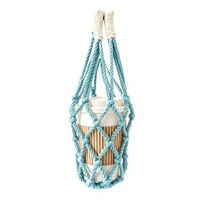 Nixiara Water Bottle Bag, Reusable Portable Handwoven Net