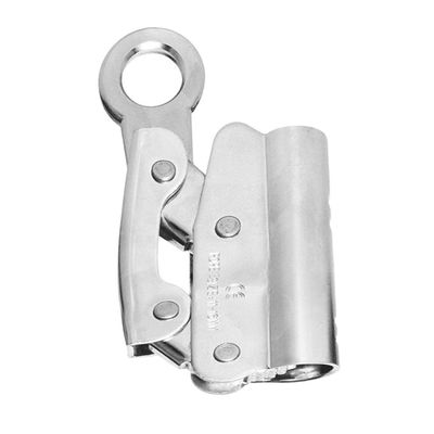 KQFCAZRE Fixed Climbing Rope Grabber, Alloy Steel Rope Clamp for Heavy-Duty Use