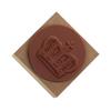 Wooden Stamp with Crown Pattern view 2