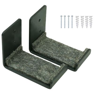 MAGICLULU 2-Piece Metal Snowboard Wall Mount