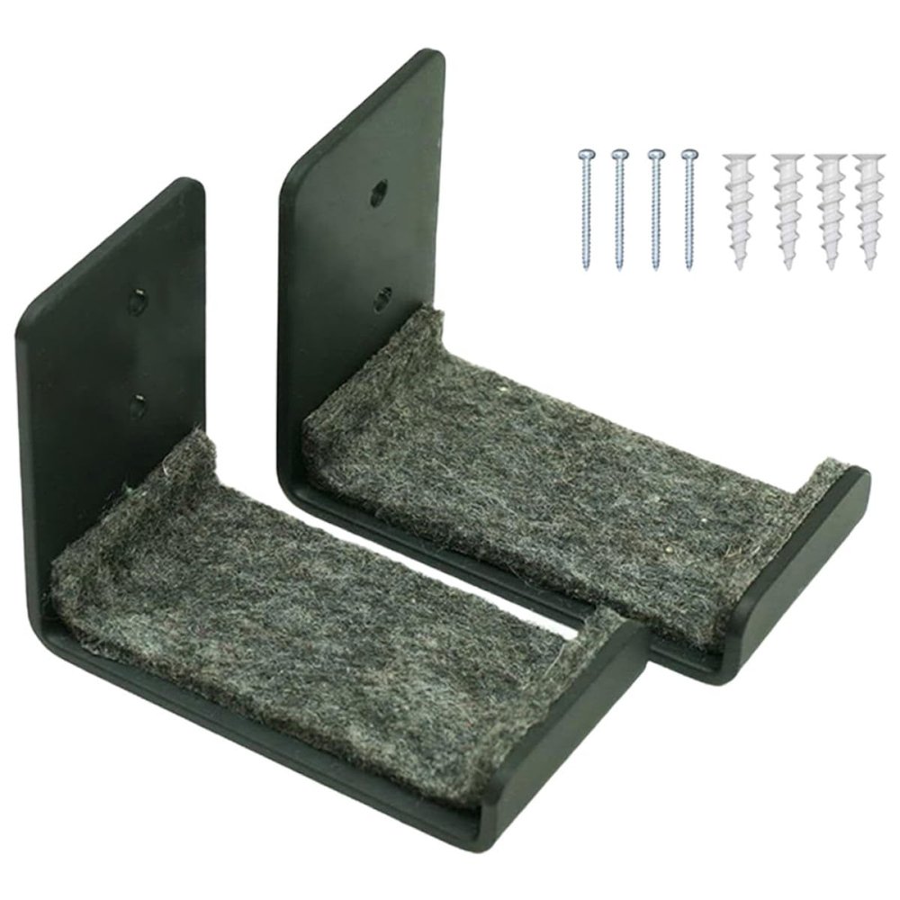 MAGICLULU 2-Piece Metal Snowboard Wall Mount