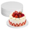 HAKIDZEL 6-Pack 8-Inch Round Corrugated Cardboard Cake Boards view 1
