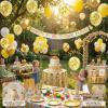Birthday Balloons Set - Yellow 30 Pack 12" Premium Latex view 4