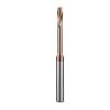 1-Piece CNC Spiral Reamer with Fixed Shank, Blind Hole, Flat Back, Lower Cutting Edge, 9.1–12 mm view 1