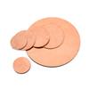 5-Piece T2 Copper Disc Set, Round Pure Copper Plates for Electrical and Industrial Use (50 × 0.2 mm) view 1