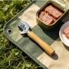 Manual Can Opener with Wooden Grip view 3