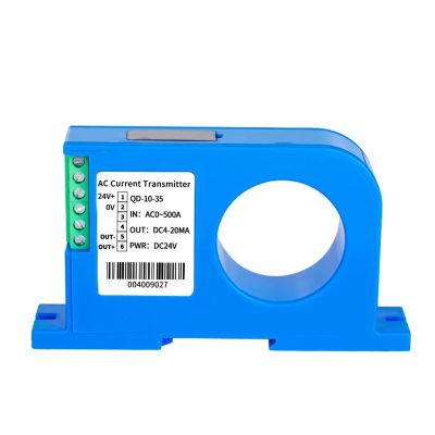 DC24V AC/DC 0–500A Current Sensor Converter, 4–20mA/0–10V/0–5V/RS485 (Input AC 0–150A, Output RS485)