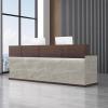 WYBDMWY Modern Reception Desk with Drawers view 1