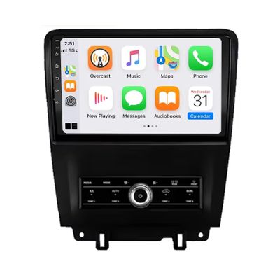 2-DIN Multimedia Player for Ford Mustang V S-197 (2009–2014), Bluetooth/FM, Mirror Link, USB/Aux, TPMS, 4-Core, 1GB+16GB