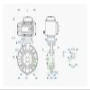 DN50 2-Inch, DN65, DN80, DN100 4-Inch AC220V/DC24V 4–20mA Electric Butterfly Valve for Sure-Base Solution (24V, 0–10V Adjustment) view 3