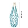 Water Bottle Pouch - Handwoven Mesh Carrier Bag view 2