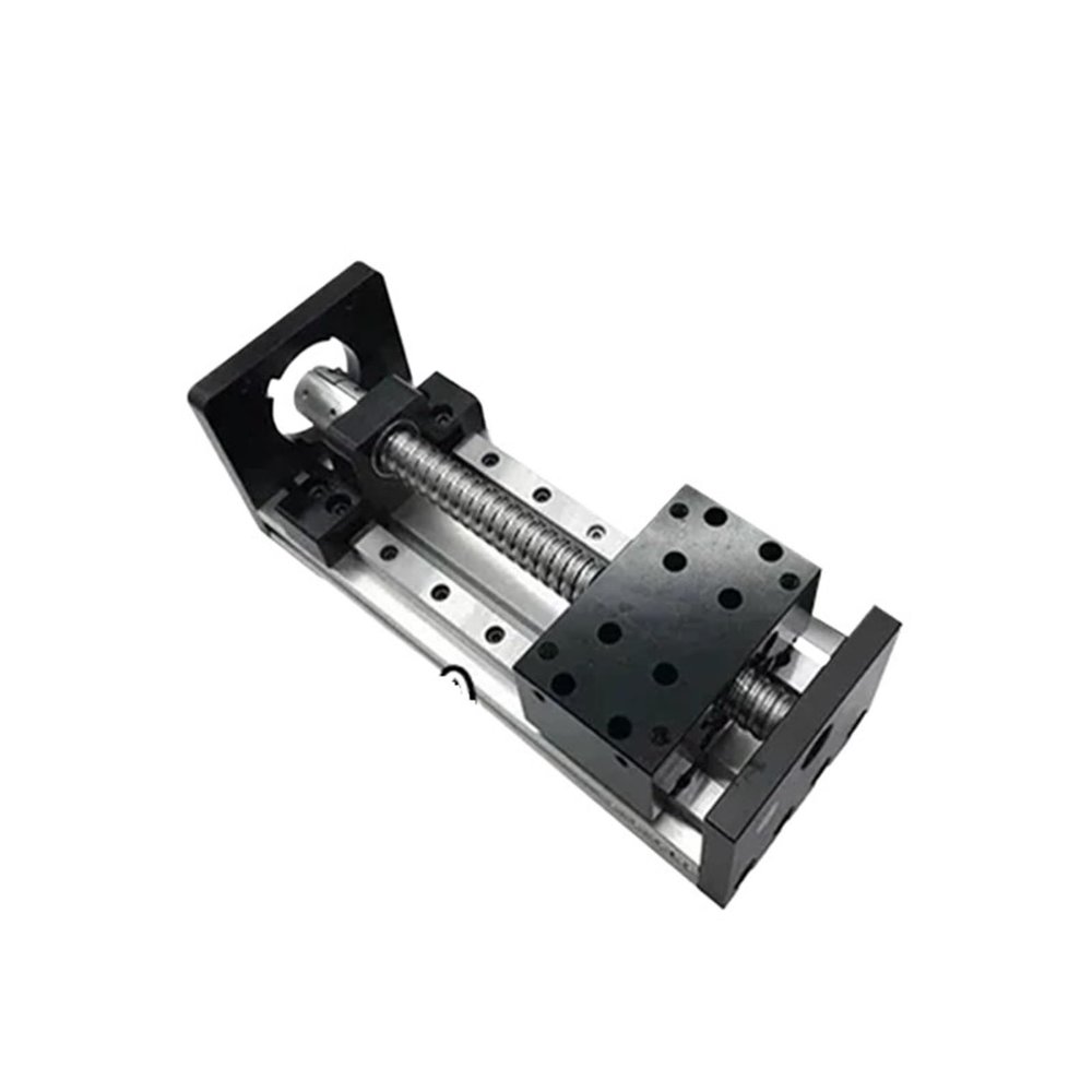 Linear Actuator, 150 mm Wide, Heavy-Duty Ball Screw Slide Table, Dual-Rail Linear Guide, Motorized CNC XYZ-Axis Table (SXG50-80, SFU1605, 400 mm Stroke)