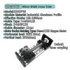 Linear Actuator, 150 mm Wide, Heavy-Duty Ball Screw Slide Table, Dual-Rail Linear Guide, Motorized CNC XYZ-Axis Table (SXG50-80, SFU1605, 400 mm Stroke) view 2