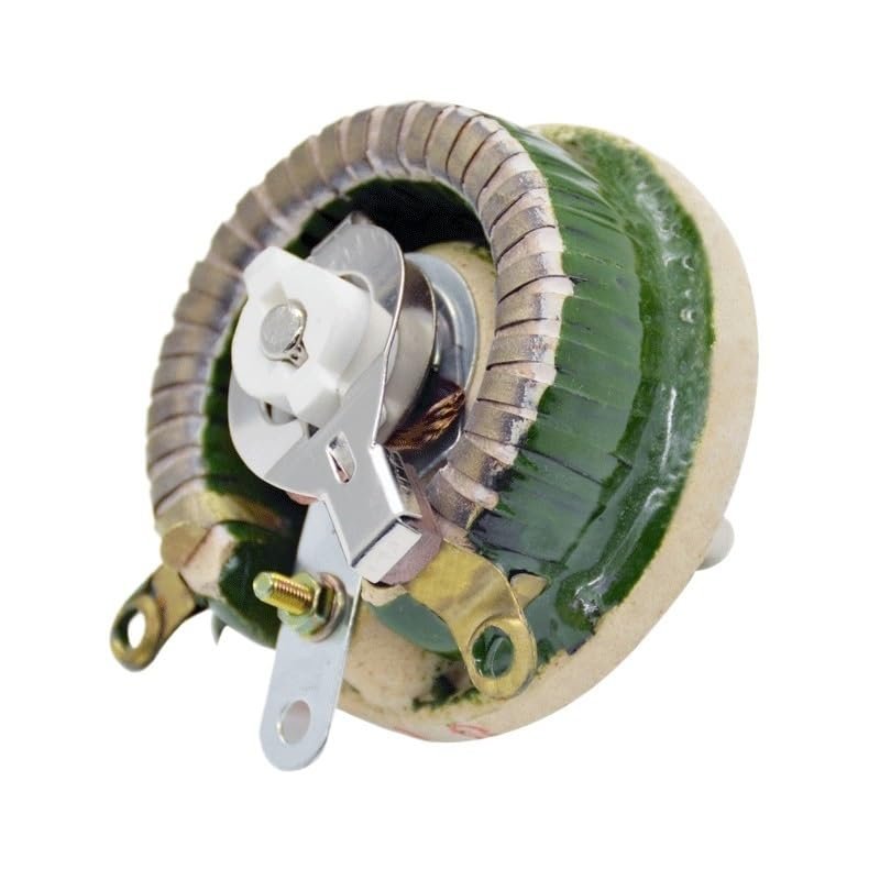 100W 2 0R BC1 High-Power Rheostat, Rotary Variable Wire-Wound Resistor, Disc-Shaped, Adjustable Resistance, Slide Rheostat